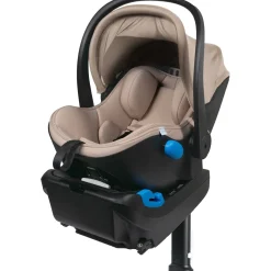 Clek Liing Lightweight Infant Car Seat with Load Leg - Latte Ziip (Flame Retardant Free)