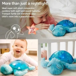 Cloud b Ocean Projector Nightlight Tranquil Turtle - Aqua