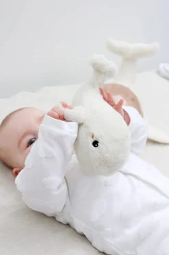 Cloud b Tranquil Whale Family - White