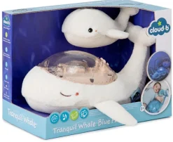 Cloud b Tranquil Whale Family - White