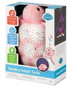 Cloud b Twinkling Twilight Turtle - Pink