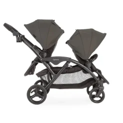 Contours Options V2 Double Stroller - Greige