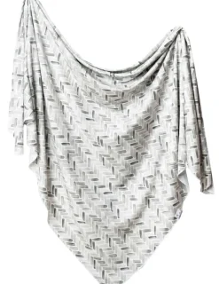 Copper Pearl Knit Swaddle Blanket - Alta