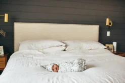 Copper Pearl Knit Swaddle Blanket - Alta
