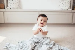 Copper Pearl Knit Swaddle Blanket - Alta
