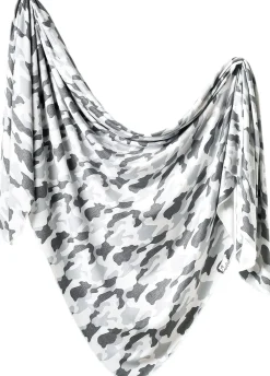 Copper Pearl Knit Swaddle Blanket - Gunnar