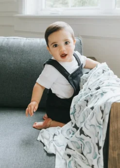 Copper Pearl Knit Swaddle Blanket - Kai