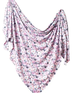 Copper Pearl Knit Swaddle Blanket - Morgan