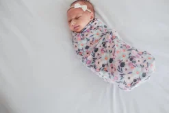 Copper Pearl Knit Swaddle Blanket - Morgan