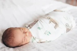 Copper Pearl Knit Swaddle Blanket - Noah