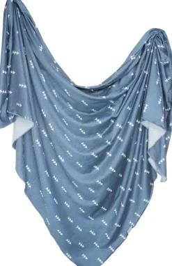 Copper Pearl Knit Swaddle Blanket - North