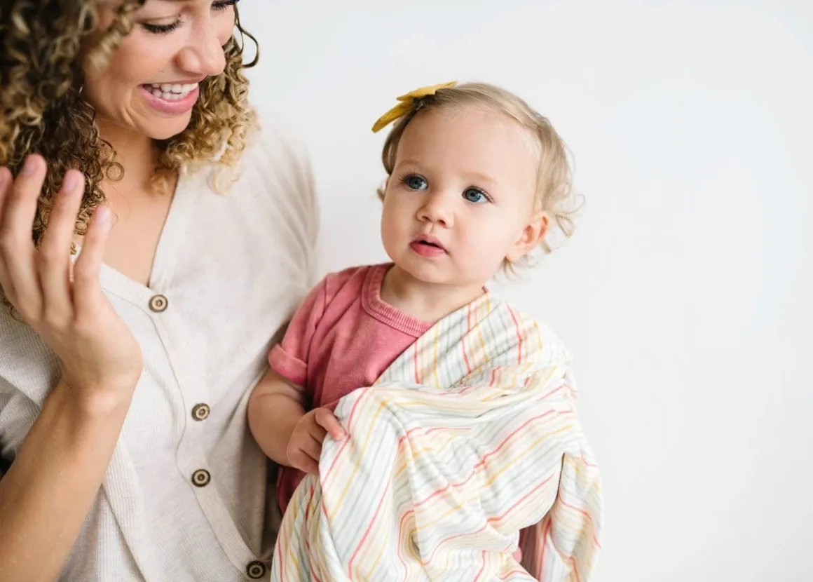 Copper Pearl Knit Swaddle Blanket - Rainee