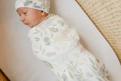 Copper Pearl Knit Swaddle Blanket - Rex