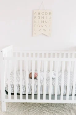 Copper Pearl Premium Fitted Crib Sheet - Midtown