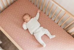 Copper Pearl Premium Fitted Crib Sheet - Rocky