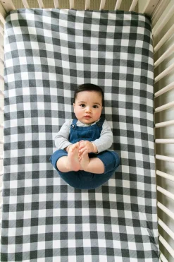 Copper Pearl Premium Fitted Crib Sheet - Scotland