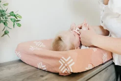 Copper Pearl Premium Knit Diaper Changing Pad Cover - Mesa