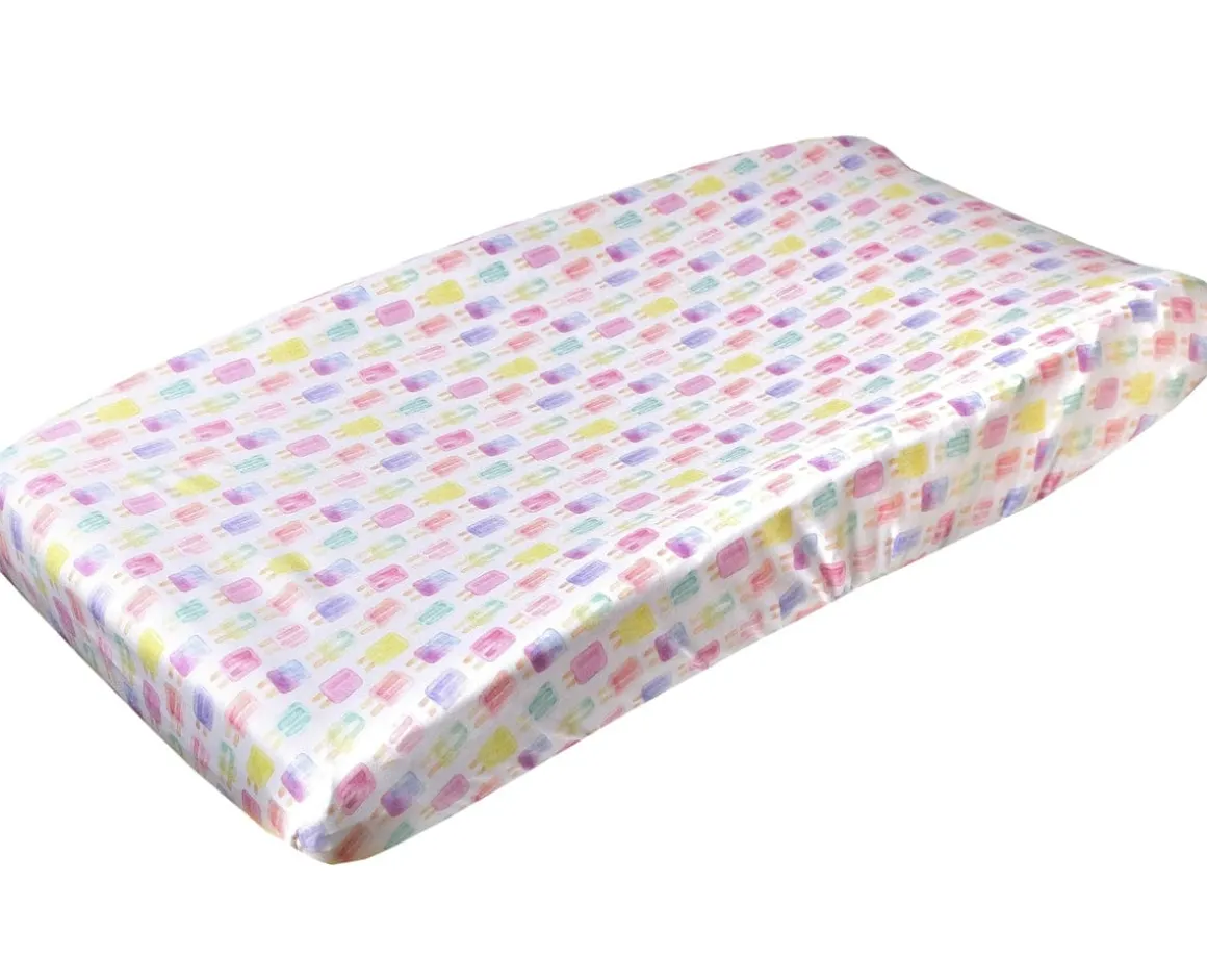 Copper Pearl Premium Knit Diaper Changing Pad Cover - Summer