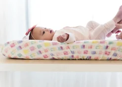Copper Pearl Premium Knit Diaper Changing Pad Cover - Summer