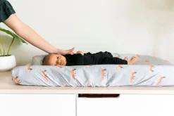 Copper Pearl Premium Knit Diaper Changing Pad Cover - Swift