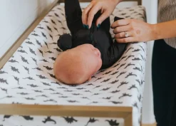 Copper Pearl Premium Knit Diaper Changing Pad Cover - Wild