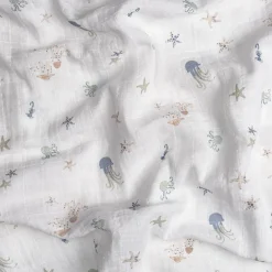 Crane Baby Cove 3-pc. Swaddle Set - Sea Life