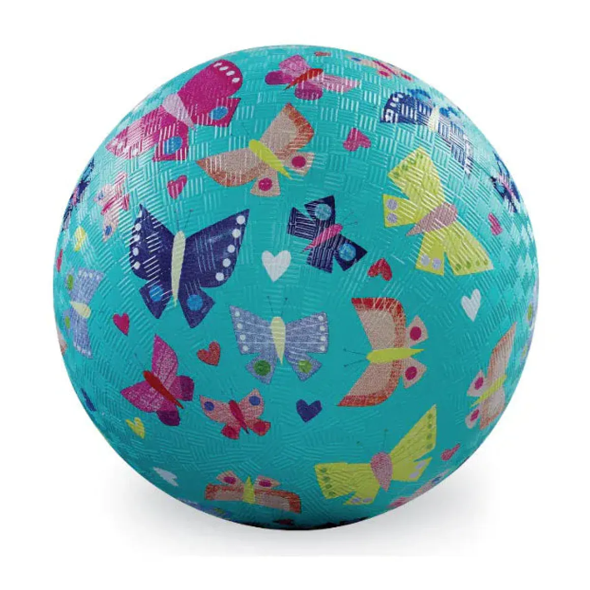 Crocodile Creek 5" Playground Ball - Butterfly Rainbow