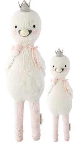 Cuddle+Kind Hand Knit Doll - Mini Harlow the Swan, 13"