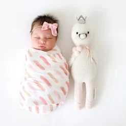 Cuddle+Kind Hand Knit Doll - Mini Harlow the Swan, 13