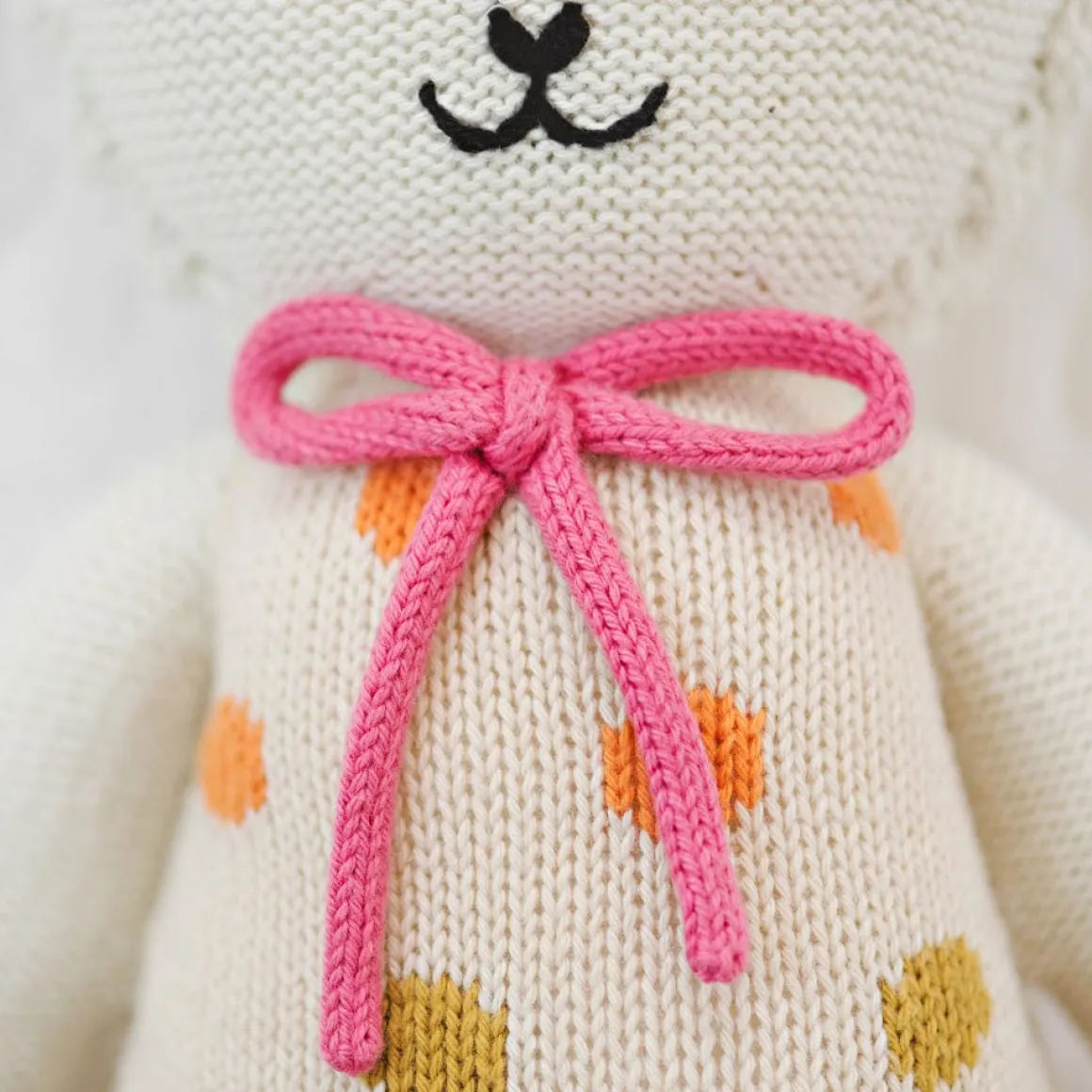 Cuddle+Kind Hand Knit Doll - Mini Lucy the Lamb, 13"