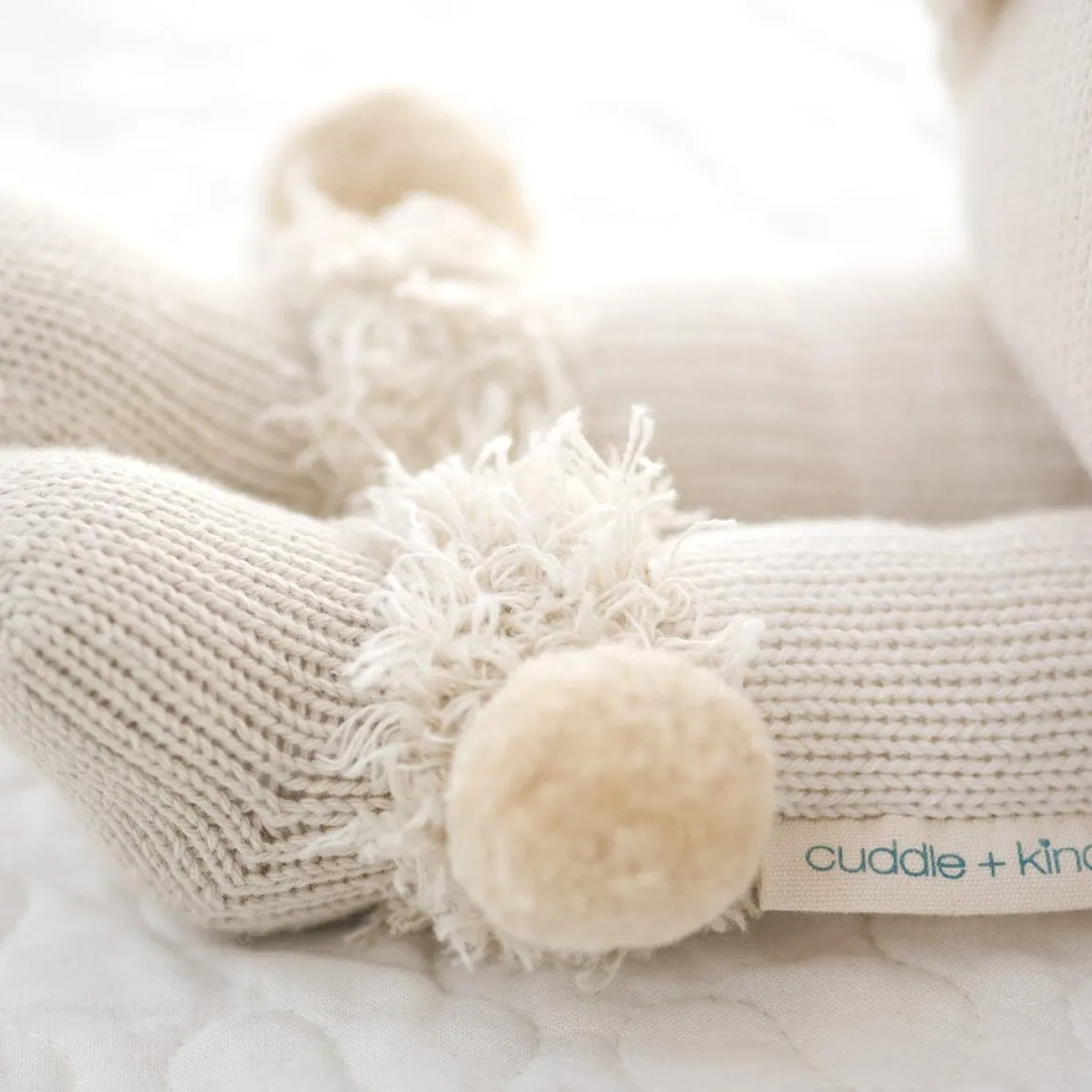 Cuddle+Kind Hand Knit Doll - Mini Stella the Polar Bear, 13"