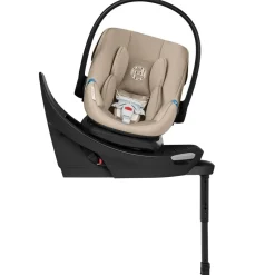 Cybex Aton G2 Swivel Infant Car Seat with Load Leg Base - Almond Beige