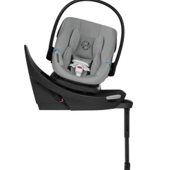 Cybex Aton G2 Swivel Infant Car Seat with Load Leg Base - Stone Grey