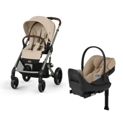 Cybex Balios S Lux + Cloud G Pro Travel System Bundle - Almond Beige