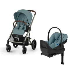 Cybex Balios S Lux + Cloud G Pro Travel System Bundle - Stormy Blue