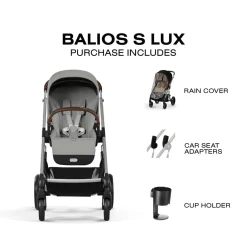 Cybex Balios S Lux Stroller - Stone Grey