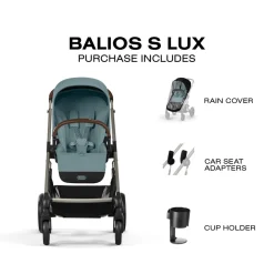 Cybex Balios S Lux Stroller - Stormy Blue