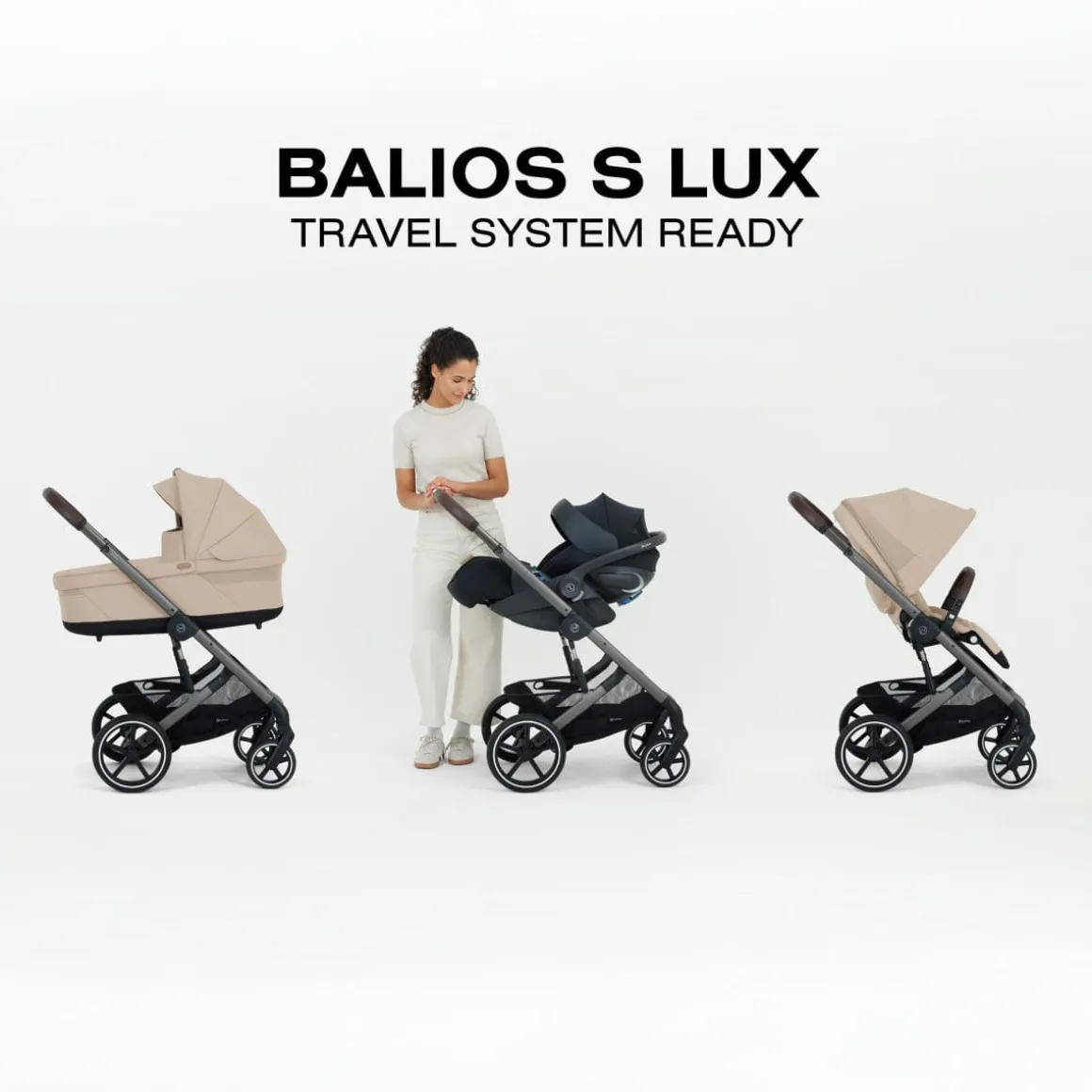 Cybex Balios S Lux Stroller - Stormy Blue