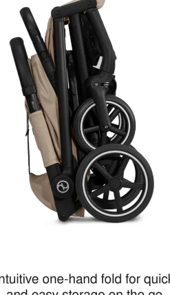 Cybex Beezy 2 Compact Stroller - Almond Beige