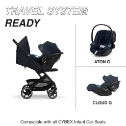 Cybex Beezy 2 Compact Stroller - Dark Blue