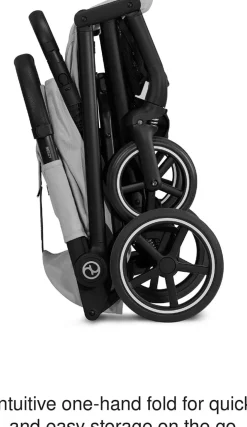 Cybex Beezy 2 Compact Stroller - Fog Grey
