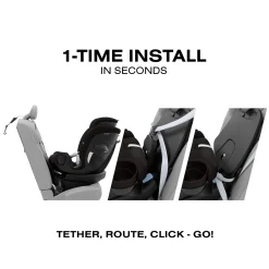 Cybex Callisto G 360 Rotating All-in-One Convertible Car Seat - Moon Black