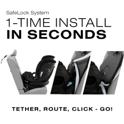 Cybex Callisto G 360 Rotating All-in-One Convertible Car Seat - Nightfall Black
