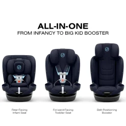 Cybex Callisto G 360 Rotating All-in-One Convertible Car Seat - Ocean Blue