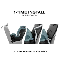 Cybex Callisto G 360 Rotating All-in-One Convertible Car Seat - Stormy Blue