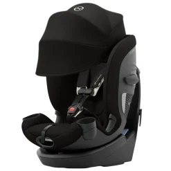Cybex Callisto G 360 SELECT Rotating All-in-One Convertible Car Seat + Canopy Bundle - Black