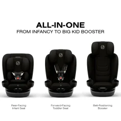Cybex Callisto G 360 SELECT Rotating All-in-One Convertible Car Seat - Black