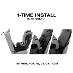 Cybex Callisto G 360 SELECT Rotating All-in-One Convertible Car Seat - Grey