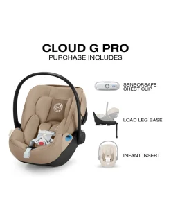 Cybex Cloud G Pro Comfort Extend Infant Car Seat - Almond Beige