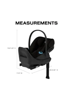Cybex Cloud G Pro Comfort Extend Infant Car Seat - Moon Black